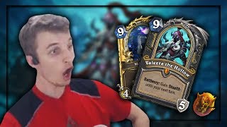 Valeera Malygos Rogue! (Hearthstone Stream Highlight)