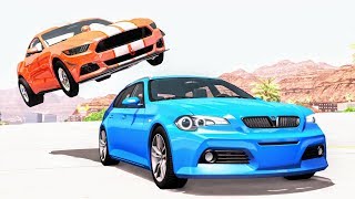 High Speed Traffic Crashes #37 - BeamNG Drive | CrashBoomPunk
