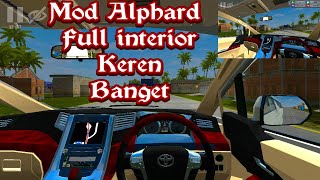 MOD Mobil ALPHARD Termewah Dan Terkeren BY EAP|| BUSSID V2.9