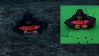 Replace green screen ocean part 2