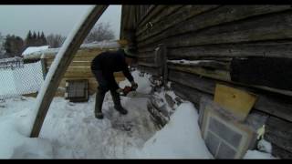 выгул для индюков//обычный день в деревне