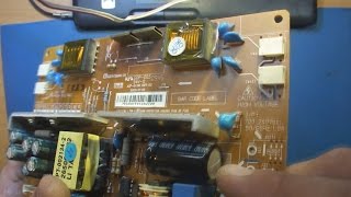 Ремонт ЖК монитора LG L1740p. Ремонт на "автомате" .
