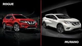 2018 Nissan Rogue SL Platinum Vs. 2018 Nissan Murano Platinum