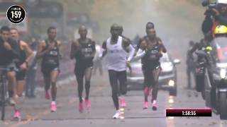 Llegada meta Kipchoge INEOS 1:59