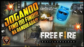 ? JOGANDO FINO DO FINO NA RANQUEADA COM LEGEND!!! - FREE FIRE BATLLEGROUNDS