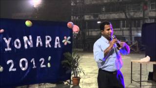 Father's Farewell Speech - Batch of 2012 (Class 12)