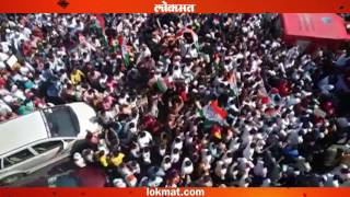 "Aakrosh Rally" to protest common man suffering due to demonetisation.