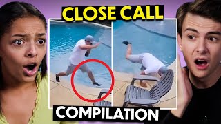 Craziest Close Calls Caught On Camera | React