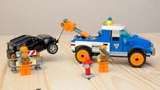 ЛЕГО СПЕЦТЕХНИКА 1109. ЭВАКУАТОР. Unboxing Lego City vehicles.