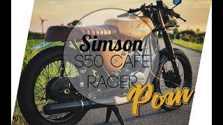 SPOTLIGHT // Simson S50 B electronic LT60 Cafe Racer