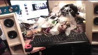 Stereo Mini TL/Back Loaded horn Speaker Testing