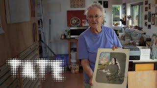 Artist Vivienne Binns - "Waiting for Those Little Moments of Inspiration" 