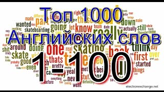 Топ 1000 частотных слов. Часть 1. Английские слова с переводом. Английский для начинающих, детей.
