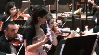 Daniela Petkoska plays the Hue Fantasie with Simphony Orchestra