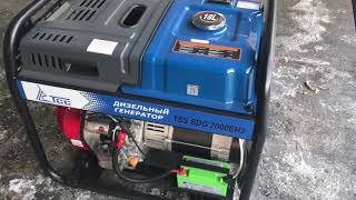 Дизельный генератор TSS SDG 7000EH3