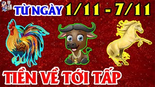 NGHÈO THẾ ĐỦ RỒI 3 TUỔI NÀY TỪ NGÀY 1/11-7/11 TRÚNG QUẢ GIÀU TO TIỀN VỀ TỚI TẤP | TỬ VI TÀI LỘC