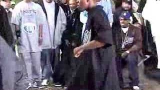 KURUPT & ROSCOE CRIP C WALK @ Dogg Pound "Cali Iz Active" video shoot DPG