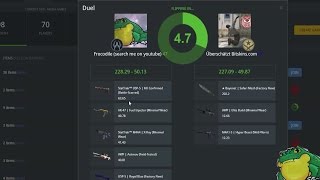 I HAVE A GAMBLING PROBLEM! CSGO LOTTO DUEL ARENA