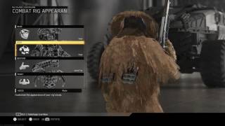 Infinite Warfare: Phantom Sage Combat Rig Head and Body