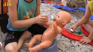 Беби Бон Тёма приучается к горшку!