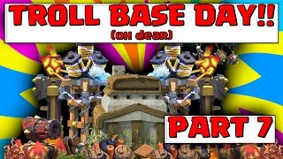 Clash of Clans - Troll base FAILS! The PEKKA Dance