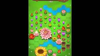 Blossom Blast Saga Level 335 (1 extra move)