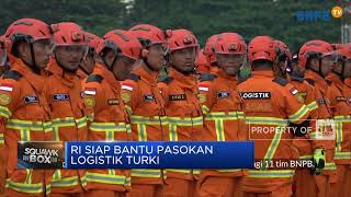 RI Kirim Tim Penyelamat & Bantuan Logistik ke Turki