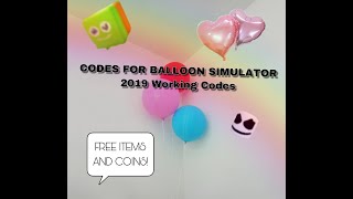 *WORKING* Codes In Balloon Simulator - 2019