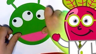 HACER CARAS: MARCIANO Manualidades Actividades para Niños Preescolar