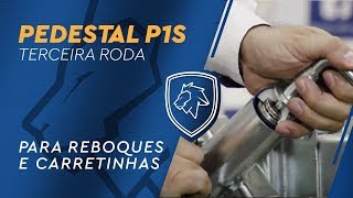 Pedestal (Terceira Roda) P1S para Reboques e Carretinhas - FamitTV