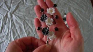Floral bead sprays inspired by Kelly