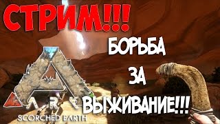 СТРИМ - ARK Scorched Earth - БОРЬБА ЗА ВЫЖИВАНИЕ!!!