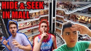 HIDE AND SEEK TAG IN MALL! (ft. MoreJStu)