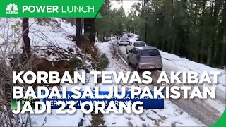 Korban Tewas Akibat Badai Salju Pakistan Jadi 23 Orang