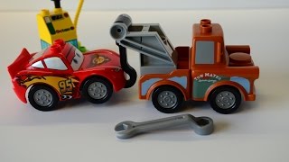 Тачки Лего Молния Маквин на русском Disney Cars Конструктор LEGO DUPLO 10600