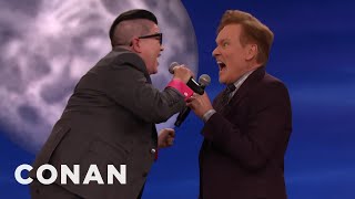 Lea DeLaria & Conan Scat Some Jazz  - CONAN on TBS