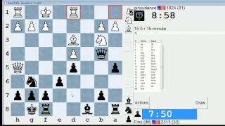 Standard Chess #16: ginyudance vs. IM Bartholomew (Caro-Kann Defense)