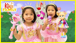 Emma and Kate play with Diana Show Toys Pretend Play!