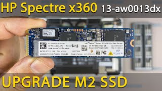 HP Spectre x360 13-aw0013dx How to install M2 SSD