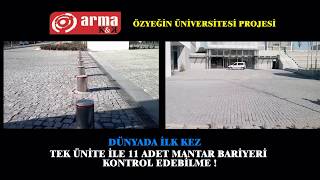 ArmaKontrol Özyeğin Üniversitesi Mantar Bariyer Projesi