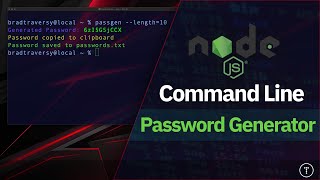 Build a Node.js Password Generator