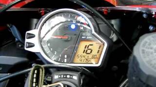 08 CBR1000RR リミッター解除 speed limit cut