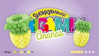 SHOKKY BANDZ ORIGAMIX - Tutorial ANANAS