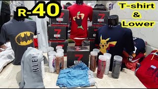 सबसे सस्ते Lower t-shirt Wholesale market टी-शर्ट पजामा होलसेल मार्किट Cheapest Clothes