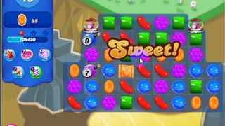 Candy Crush Saga level 1043(NO BOOSTERS)2019