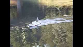 MS Bretagne 1 Modellschiff Maßstab 1:100 im Juli 2013
