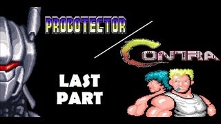 Probotector (Contra) (NES) Complete Walkthrough (Last Part)