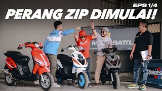 PERTARUNGAN DIMULAI! - MotoBattle Zip Battle vs Atenx Katros & Alitt Susanto (1/4)