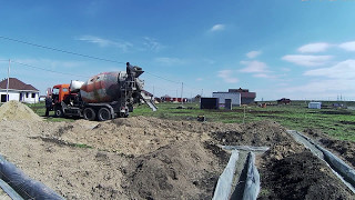 Таймлапс Заливка фундамента Фундамент31