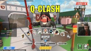 First Time/Session of Q-CLASH | I shoot guns (ROBLOX) Part 1